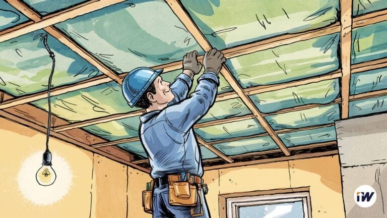 Kellerdeckendämmung Förderung Illustration